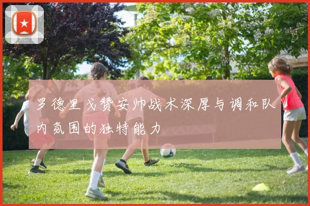 罗德里戈赞安帅战术深厚与调和队内氛围的独特能力
